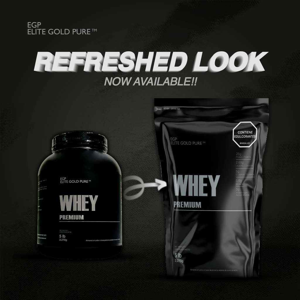 WHEY PREMIUM 5 LIBRAS GOURMET VANILLA - EGP ELITE GOLD PURE