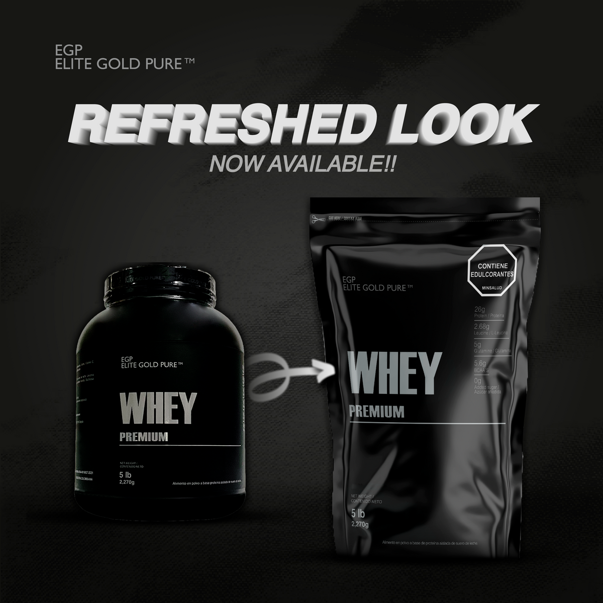 WHEY PREMIUM 5 LIBRAS GOURMET CHOCOLATE - EGP ELITE GOLD PURE