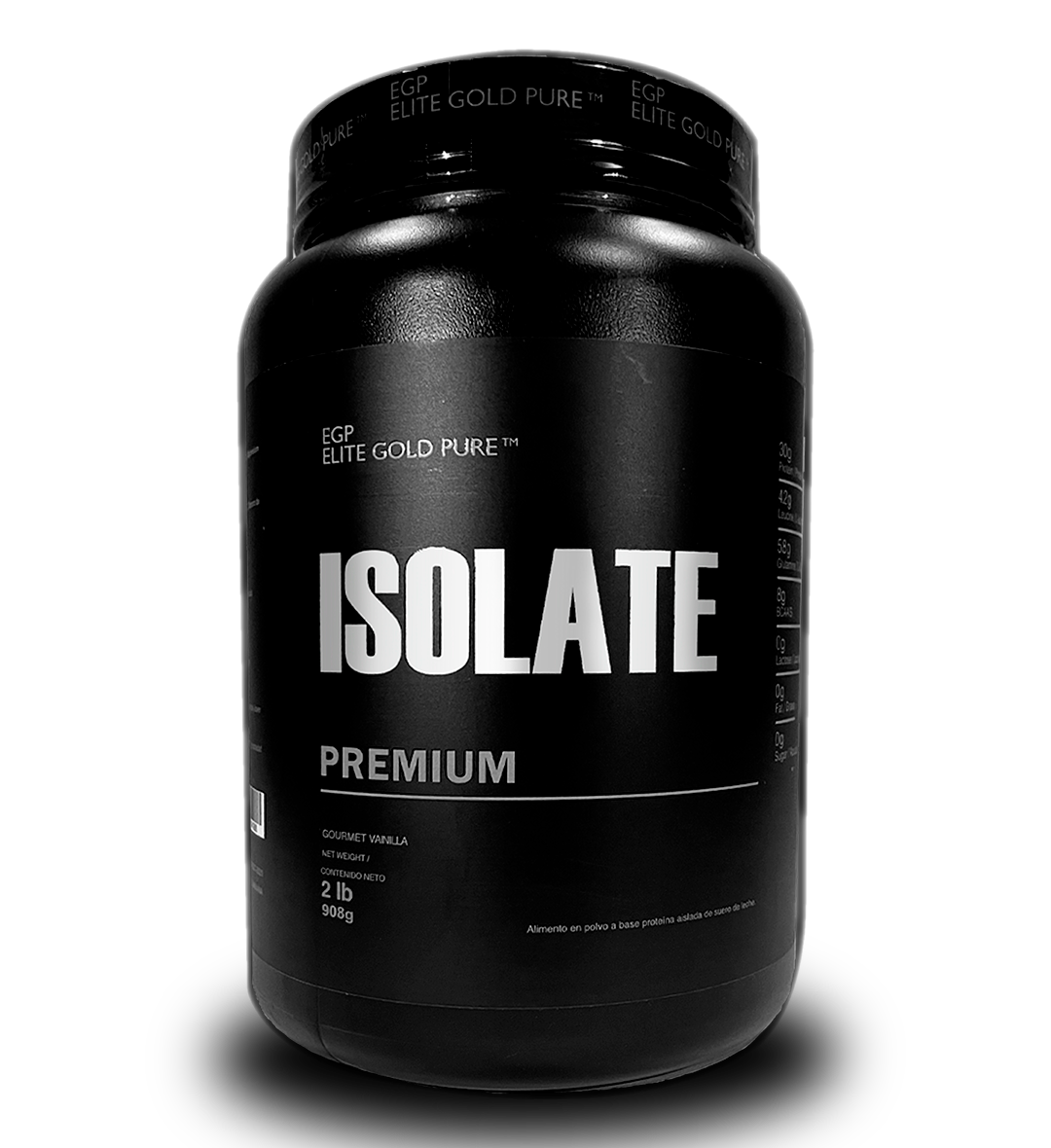 ISOLATE PREMIUM 2 LIBRAS GOURMET VANILLA - EGP ELITE GOLD PURE