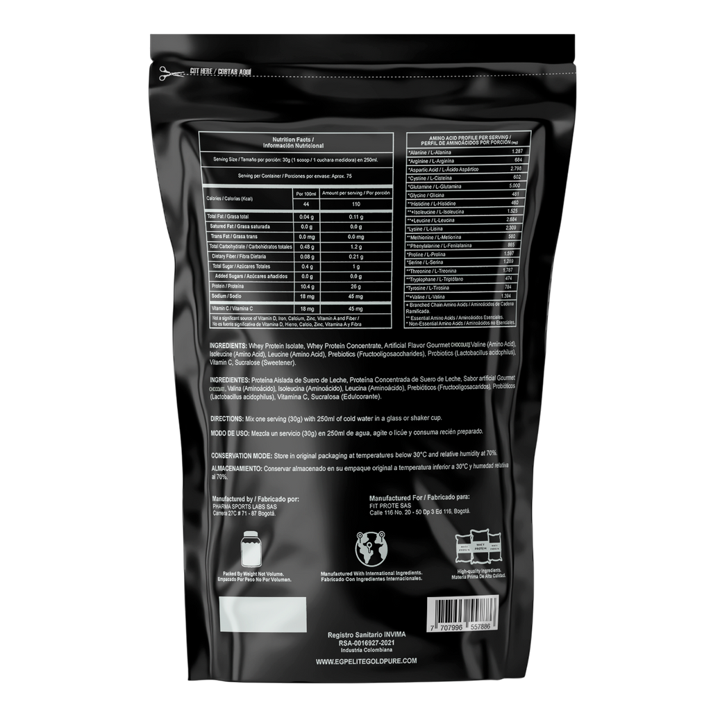 WHEY PREMIUM 5 LIBRAS GOURMET CHOCOLATE - EGP ELITE GOLD PURE