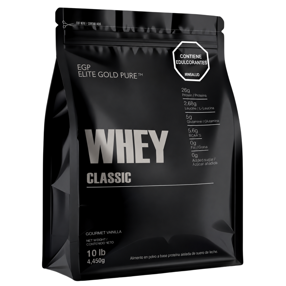 WHEY PREMIUM 10 LIBRAS GOURMET VANILLA - EGP ELITE GOLD PURE
