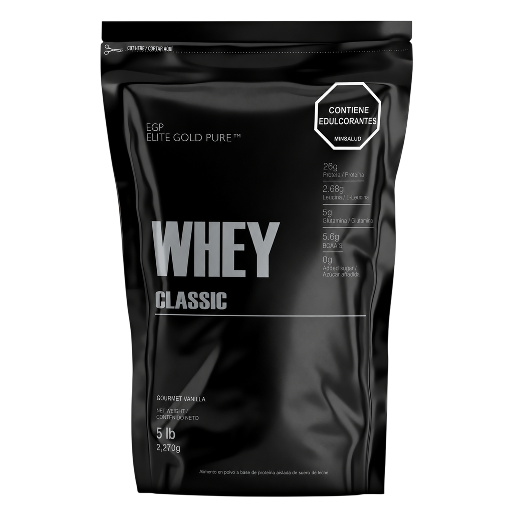 WHEY PREMIUM 5 LIBRAS GOURMET VANILLA - EGP ELITE GOLD PURE